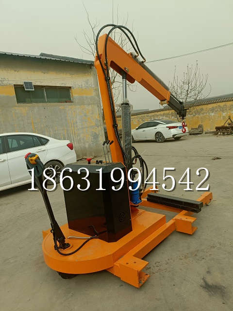 芳苑乡自卸车厢随车吊 自制轮式四不像起重机 四驱平板吊 5吨 贵盛